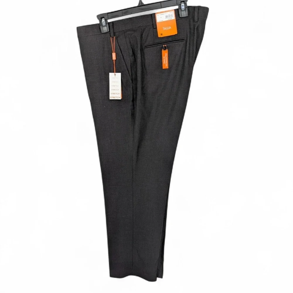 Tallia Mens Classic-Fit Suit Pants‎ 44Wx30L Wine E101478
